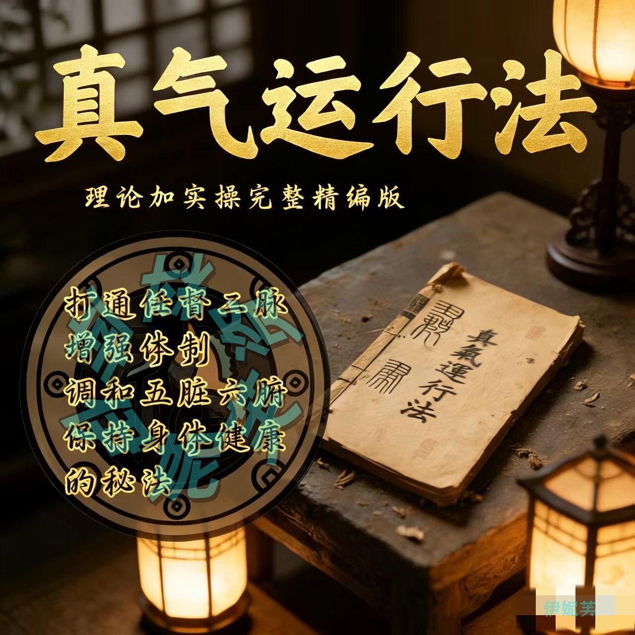 中医视频真气运行法打通任督二脉教学课程全集教音乐程自学入门