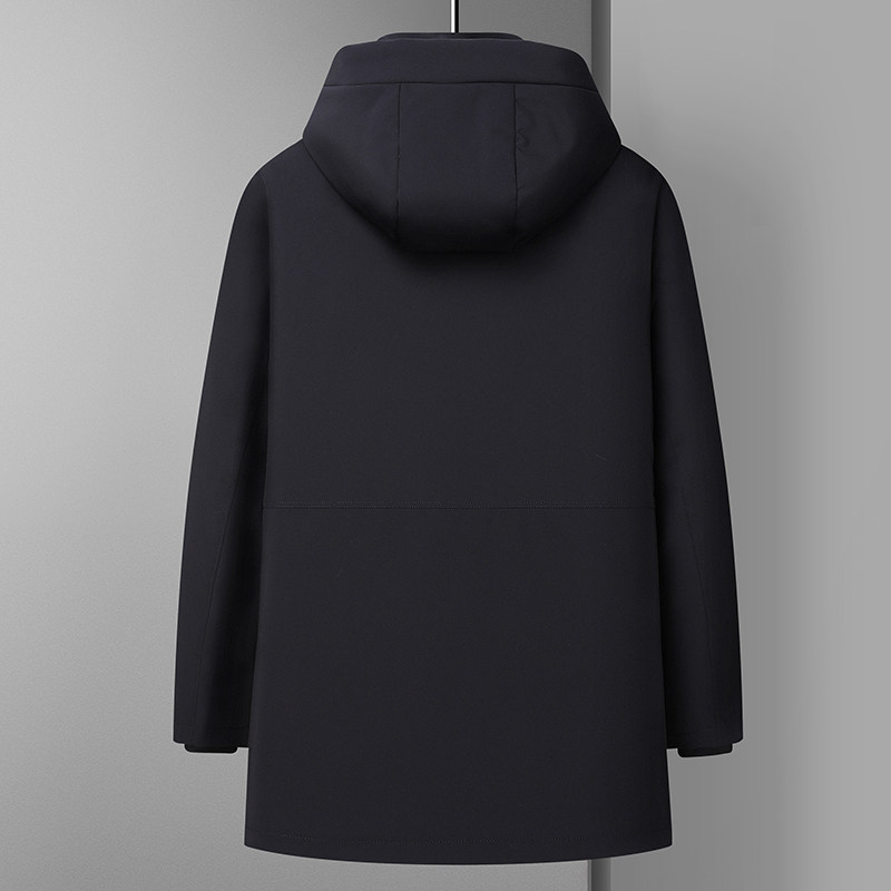 L-7XL内胆可脱卸羽绒衣90%绒中长款羽绒服加肥加大码2259-P255,男装羽绒服,星座802