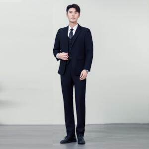 特价男士西服 两件套西装 单排扣两粒扣 外套 裤子XZ2001P120图片