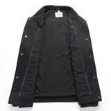 XL-8xL翻领夹克男士外套秋冬宽松休闲大码夹克男装上衣2038P110，男装夹克，星座802