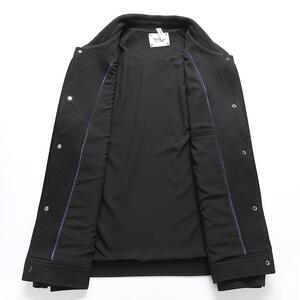 XL-8xL 翻领夹克男士外套秋冬宽松休闲大码夹克男装上衣2038P110图片