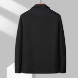 XL-8XL大码男翻领休闲外套男秋冬新款胖哥宽松夹克潮外套2037P145，男装夹克，星座802
