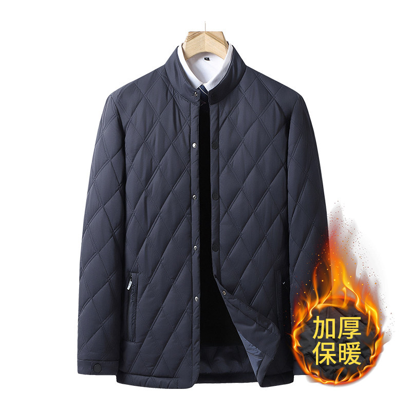 XL-8XL秋冬季加肥加大码立领棉衣薄款棉服外套8379P105-110,男装棉衣,星座802