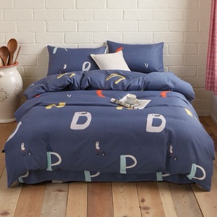 清仓被套单件150x200x230夏天丝滑裸睡宿舍单人凉感空调被罩学生