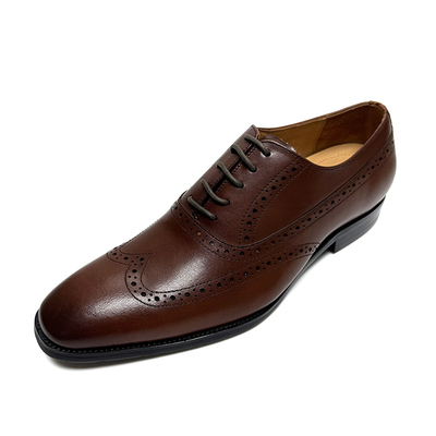 专柜正品莱尔斯丹男鞋商务正装皮鞋布洛克雕花系带绅士品格10002