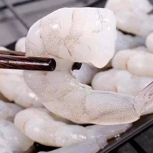 青虾仁鲜冻低脂已去虾线蝴蝶虾冰冻鲜活速冻冷冻虾肉商用南美虾仁