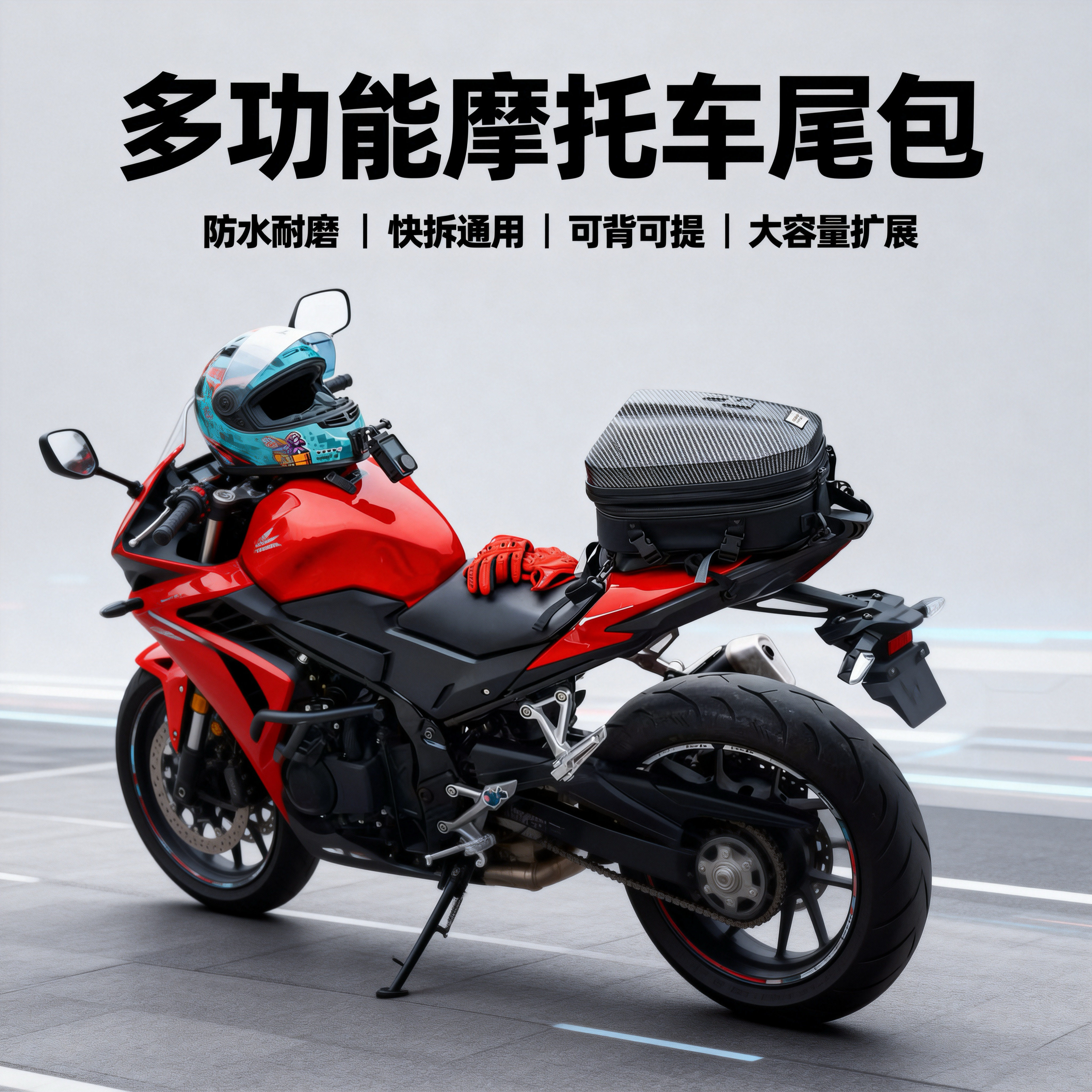 摩托车通用踏板街车趴赛后座尾包储物包机车头盔双肩防水摩旅收纳,摩托车/装备/配件,骑士包,淘宝优惠券,粉丝福利购,淘宝优惠卷