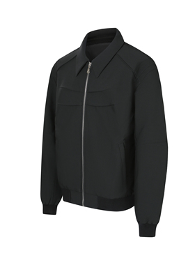 DaeeWooo简约休闲解构拼接压褶Cleanfit短款西装春季外套拉链夹克