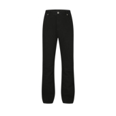 DaeeWooo 黑色水洗Vintage517微喇磨烂休闲ins潮流高级百搭牛仔裤