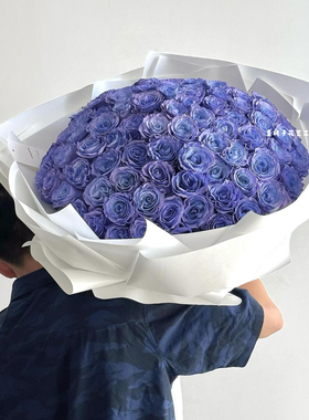 青栲子《Sweet Lavender》厄瓜多尔进口甜蜜薰衣草紫色玫瑰花束