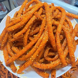 陕西手工麻辣条自制辣棒西安特产零食小吃袋装 200克每袋