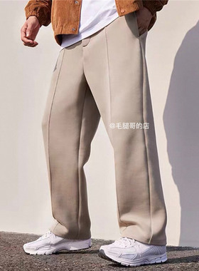 Nike/耐克 TECH FLEECE 男子宽松直筒针织休闲运动长裤FB8164-247