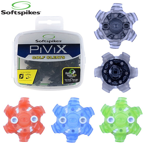 美国Softspikes高尔夫球鞋鞋钉 PIVIX爪FT 3.0万用螺旋口  18个装