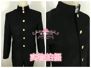 cos电锯人 链锯人吉田宽文 章鱼恶魔 万用中山服DK男高中毕业制服