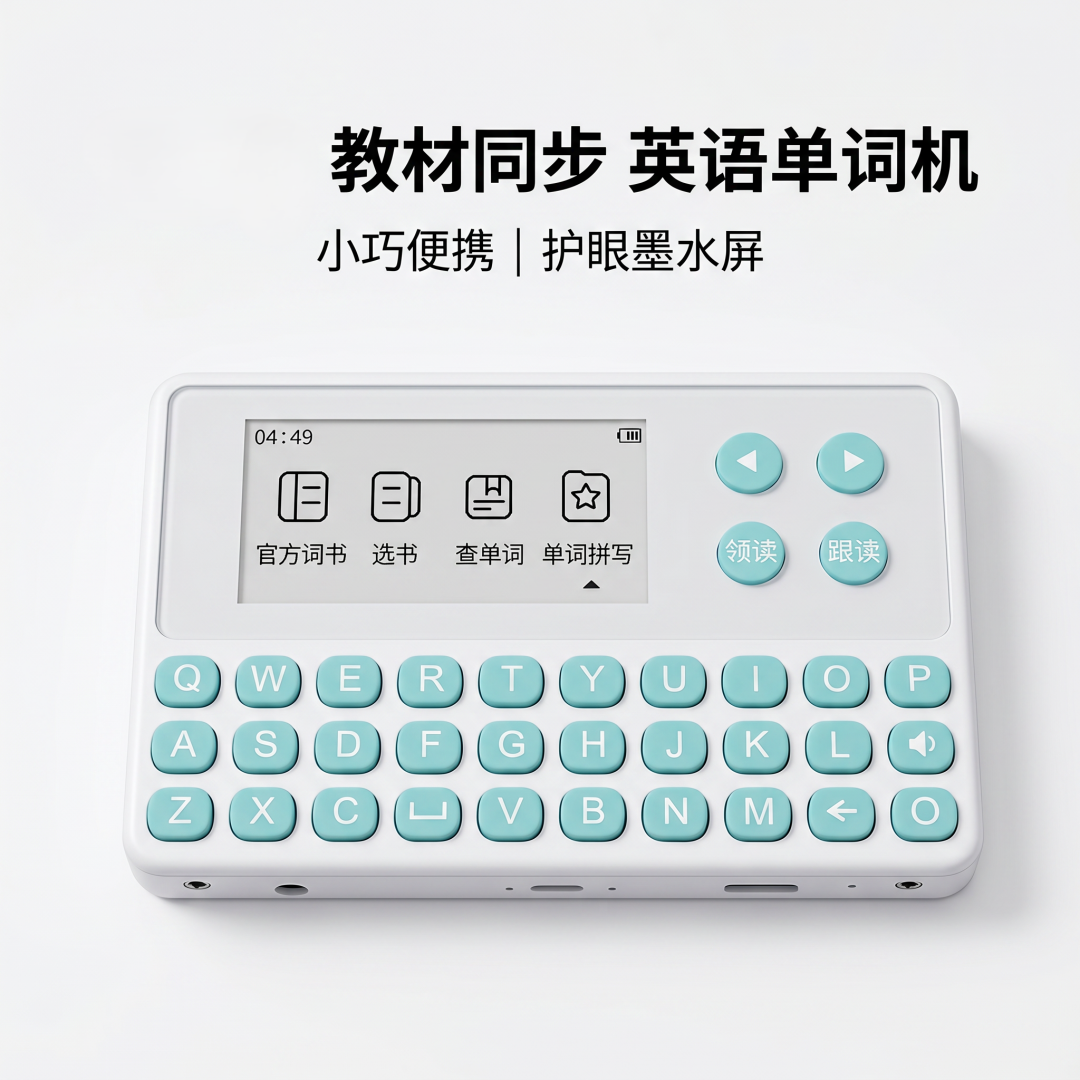 葳族英语单词机护眼墨水屏同步