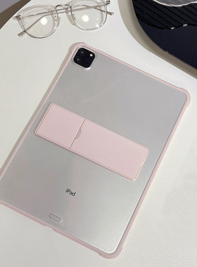 简约2024新款iPad air6保护套mini6平板壳pro11折叠支架硬壳10十代9适用苹果air4全包迷你6防摔10.2寸轻便薄8