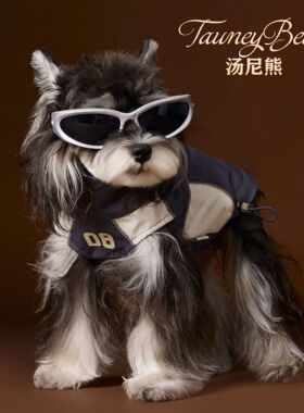 小狗狗猫咪衣服春夏宠物雪纳瑞泰迪比熊约克夏薄款背心马甲冲锋衣