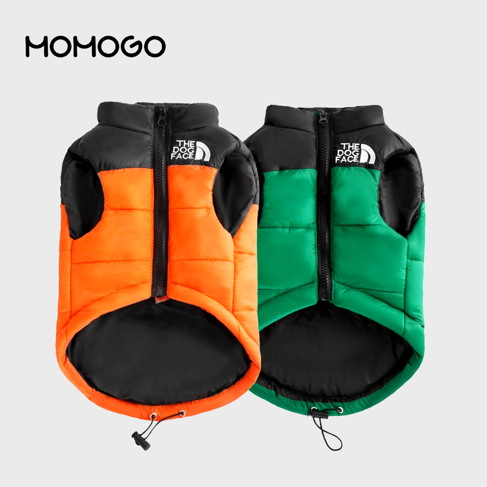 MOMOGO狗狗猫咪羽绒狗面羽绒马甲