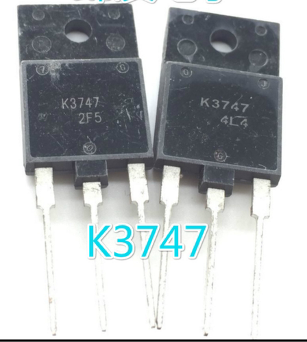 全新 2SK3747 K3747 三极管TO-3PF 2A/1500V MOS场效应管
