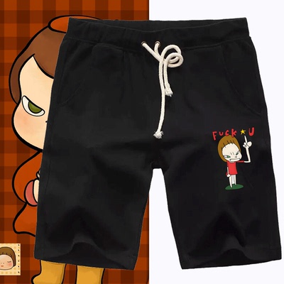 可定制五分运动休闲卡通夏短裤