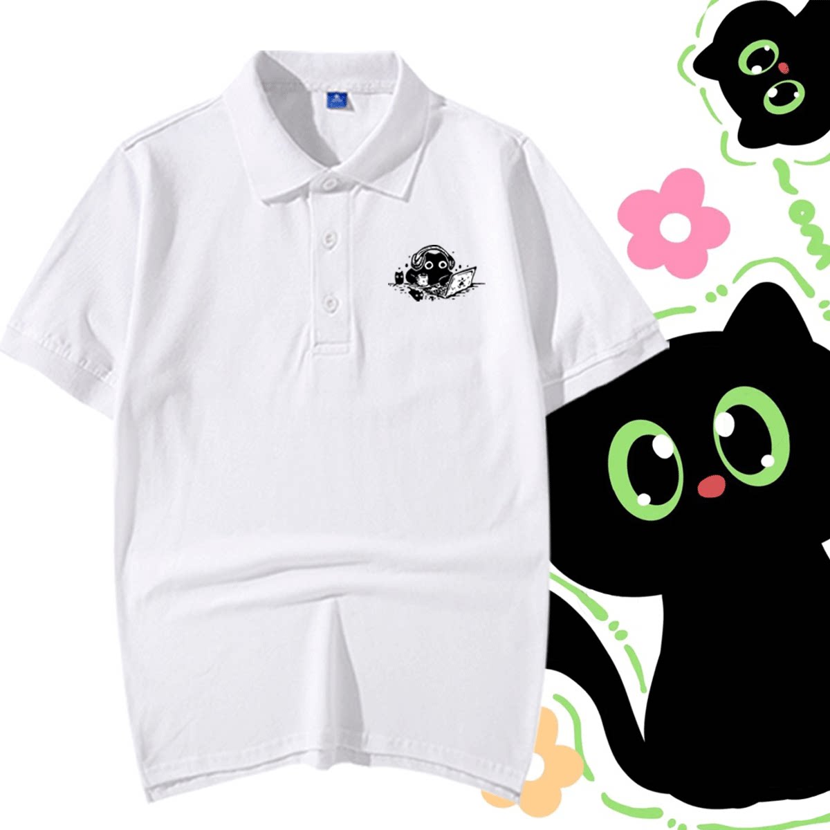 夏季短袖T恤纯棉POLO衫
