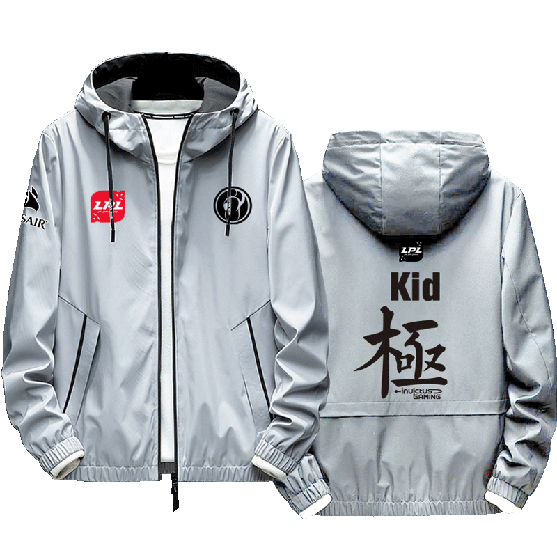 战队征服连帽拉链iG队服S9外套