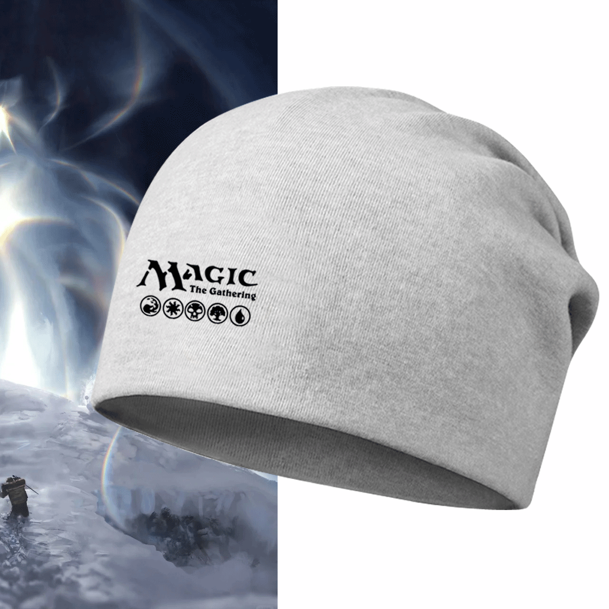 魔法风云会MTG万智牌游戏男冬头巾帽堆堆帽可定制休闲情侣包头帽