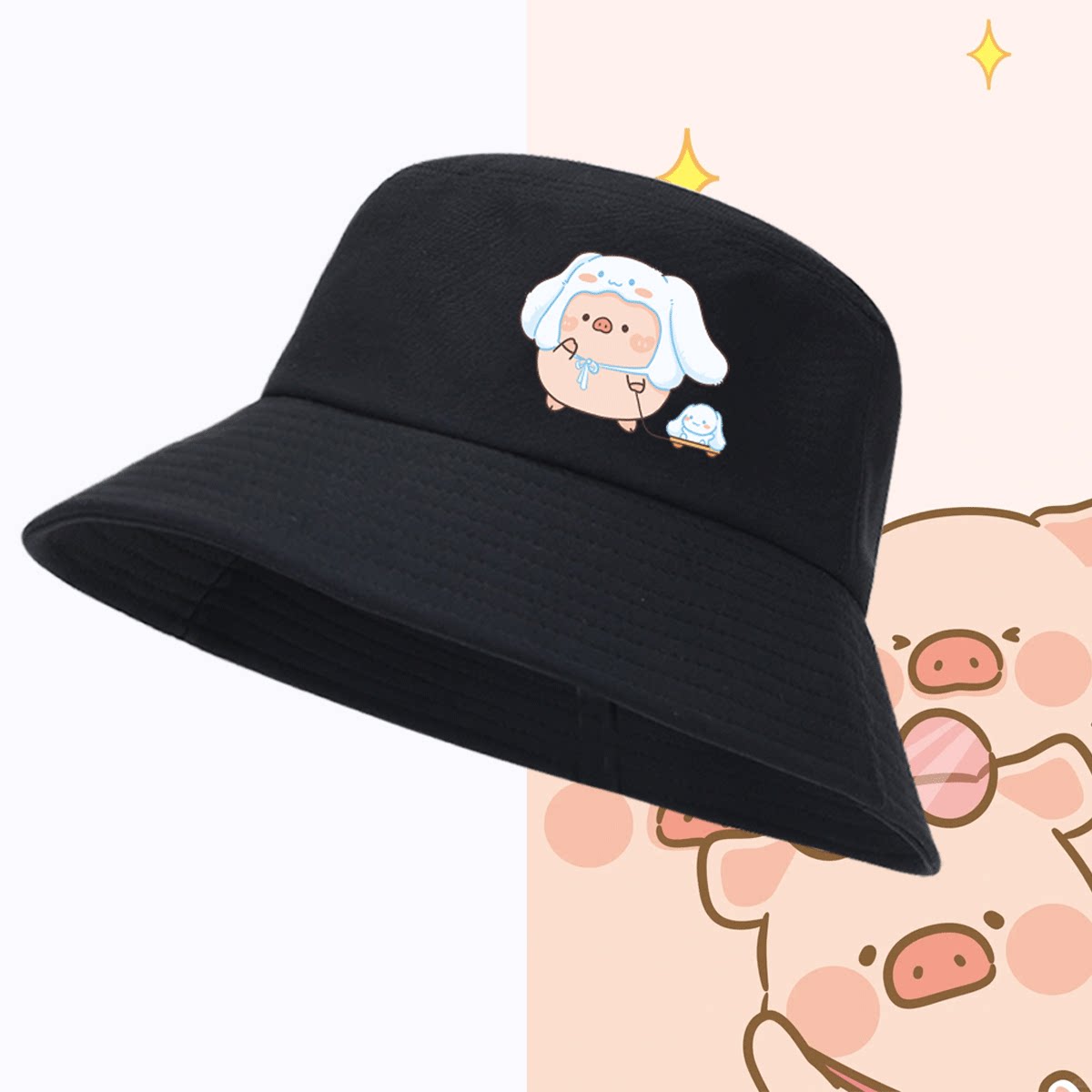 定制休闲盆帽遮阳帽渔夫帽