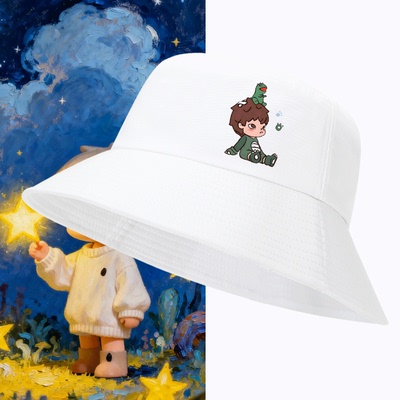 定制盆帽遮阳帽青年夏季渔夫帽