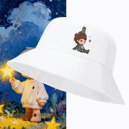 定制盆帽遮阳帽青年夏季渔夫帽