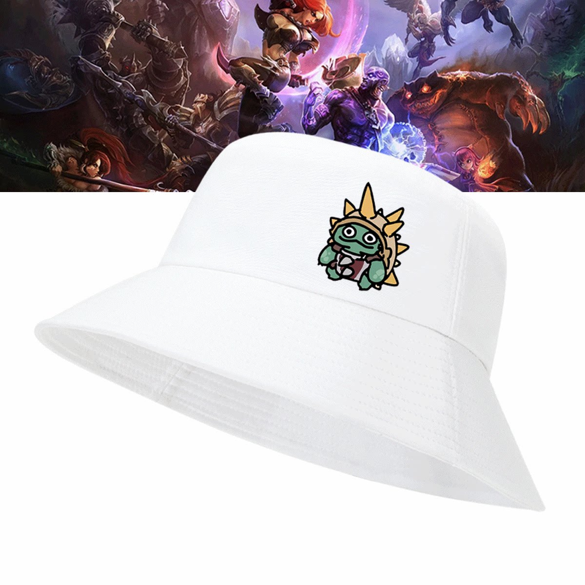 英雄LOL联盟游戏卡通Q版渔夫帽