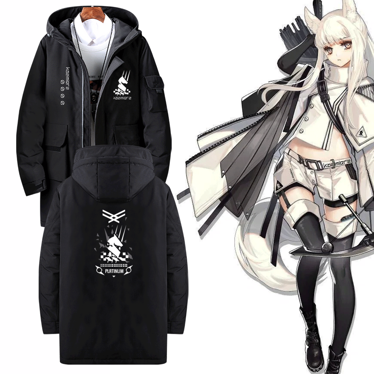 印花方舟秋冬男女定制羽绒服