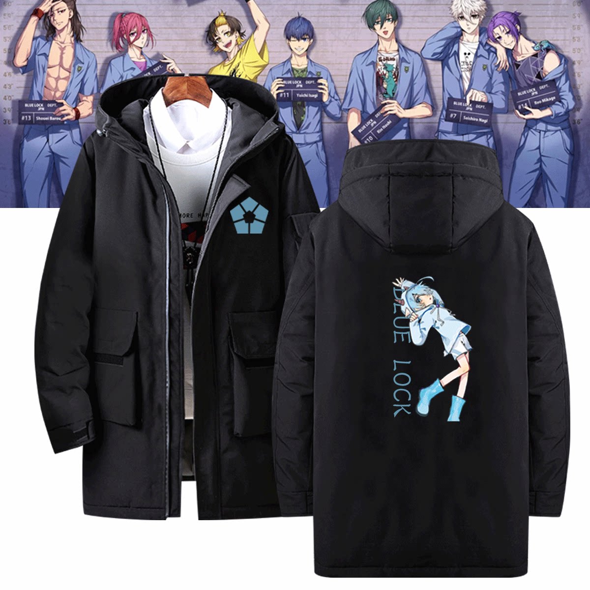 王秋冬可定制中长款羽绒服