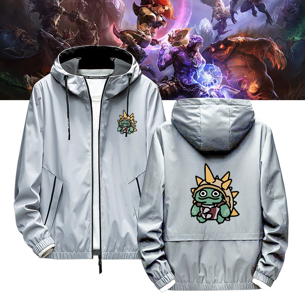 英雄LOL联盟游戏卡通Q版夹克外套