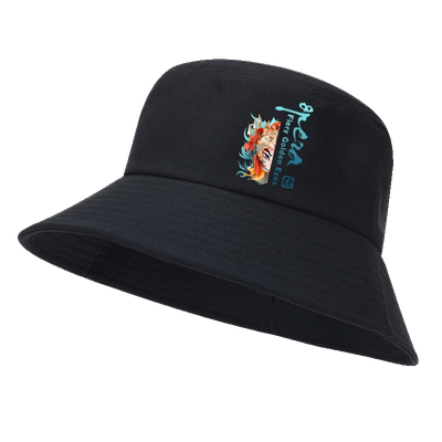 国潮虎年中国风京剧五虎将脸谱男女情侣个性百搭时尚盆帽子渔夫帽