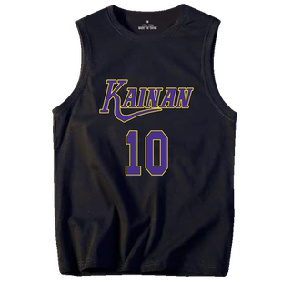 灌篮高手海南附中篮球队服背心t恤球衣服男士学生牧绅一无袖T恤衫