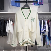 运动潮流系列宽松保暖开衫 新款 毛衣AMBT245 男2023冬季 李宁编织衫