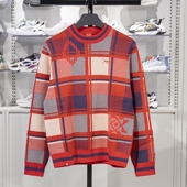 AMBV031 圆领套头编织衫 李宁日进斗金新年款 毛衣男子2025蛇年新款