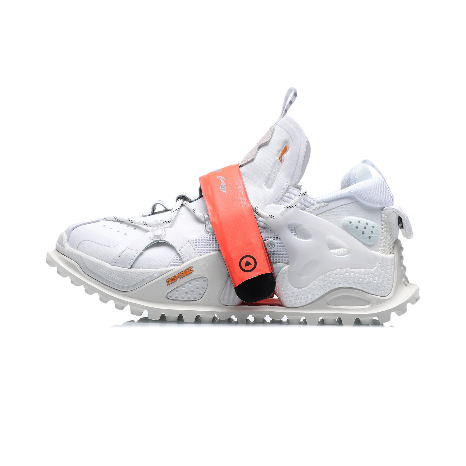 李宁20冬季华晨宇同款灯带盘古halo女潮流运动休闲鞋aglq076