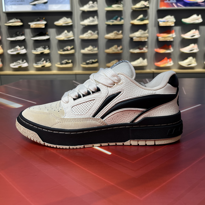 李宁2023新款男子反伍新秀2 舒适耐磨低帮运动篮球文化鞋ABCT055