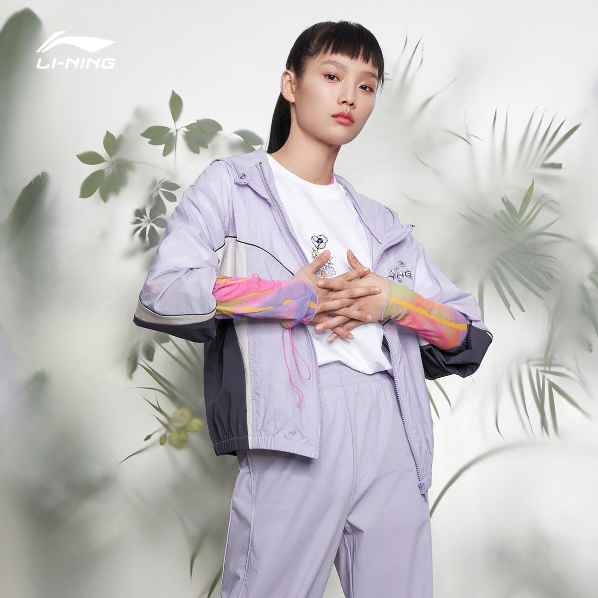 风衣李宁运动服开衫长袖