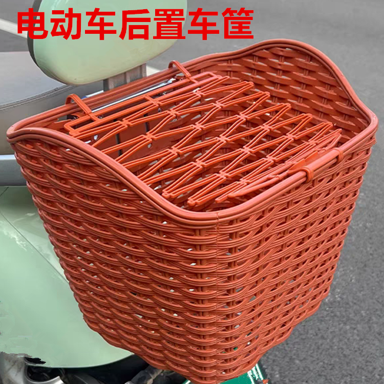 电动车后置车筐放书包神器电瓶车篮子爱码电车置物储物箱头盔收纳,电动车/配件/交通工具,电动车车篮/车筐,淘宝优惠券,粉丝福利购,淘宝优惠卷