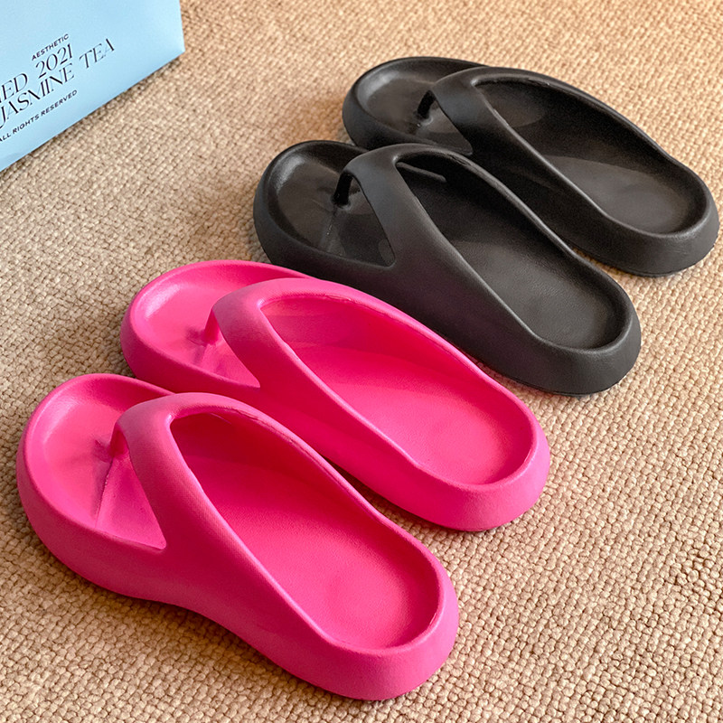 2026夏季女士防滑人字拖沙滩夹脚拖鞋新款外穿情侣海边踩屎感增高,女鞋,人字拖,淘宝优惠券,粉丝福利购,淘宝优惠卷