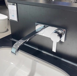 高仪19386000+33769000入墙式面盆龙头 雅律系列面盆龙头19386