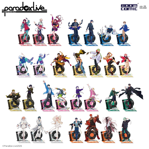 正版 Paradox Live 幻影系列镭射立牌 朱雀 安 BAE 官谷周边 暴蒙