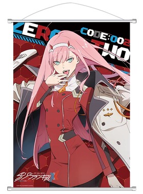 暴蒙正版 DARLING in the FRANXX 国家队挂画02 动漫周边 官谷