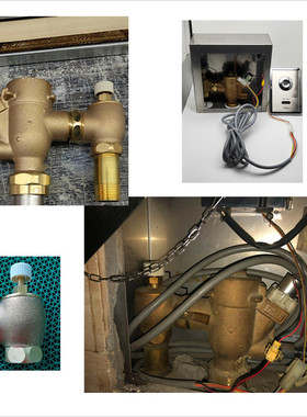 RRTOTO ,DCE603U,DCE603UE蹲便感应器冲洗阀，暗藏式感应冲洗阀，