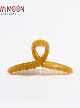 韩版果冻色抓夹女后脑勺发抓气质优雅简约韩国鲨鱼夹发夹头饰发饰