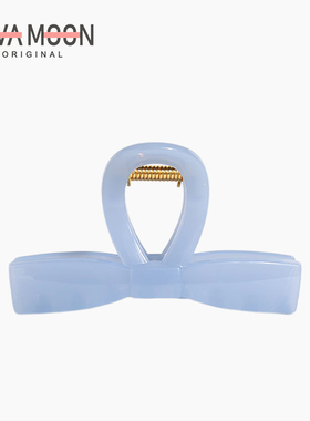 复古蝴蝶结抓夹简约发抓中号2025新款高级感后脑勺鲨鱼夹百搭发饰