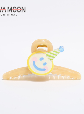 可爱卡通抓夹萌趣小清新发抓盘发鲨鱼夹简约发抓百搭头饰发饰发卡